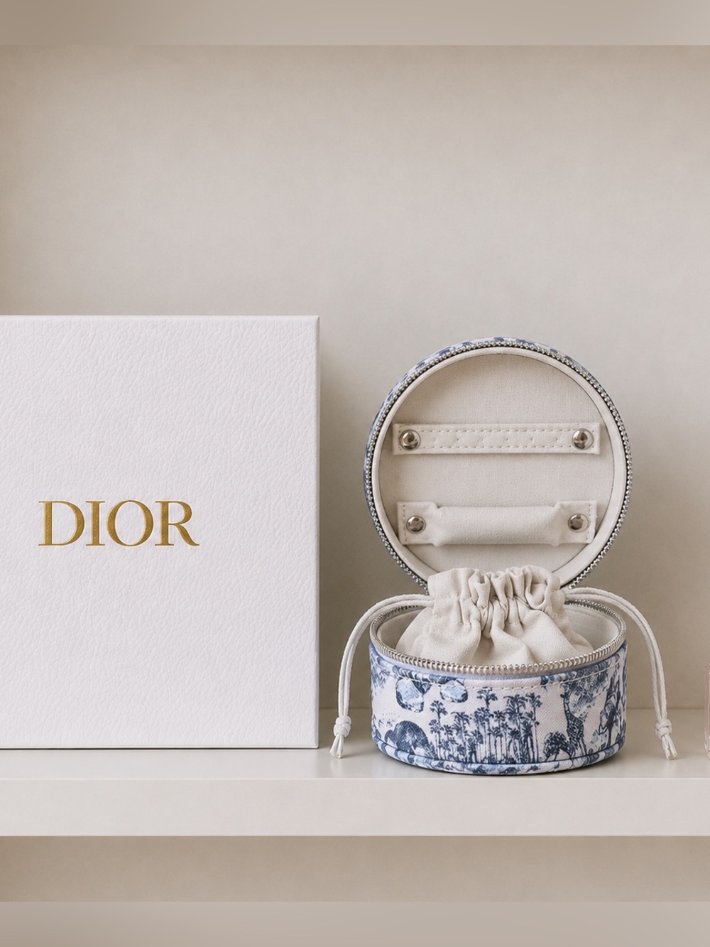 Dior Around the World Tote Bag Bundle w/ Jewelry Box, Perfume & Stationery Set - Picture 5 of 5